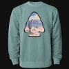 Unisex Midweight Pigment-Dyed Crewneck Sweatshirt Thumbnail