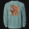 Unisex Midweight Pigment-Dyed Crewneck Sweatshirt Thumbnail