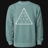 Unisex Midweight Pigment-Dyed Crewneck Sweatshirt Thumbnail