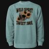 Unisex Midweight Pigment-Dyed Crewneck Sweatshirt Thumbnail