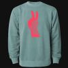 Unisex Midweight Pigment-Dyed Crewneck Sweatshirt Thumbnail