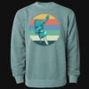 Unisex Midweight Pigment-Dyed Crewneck Sweatshirt Thumbnail