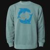 Unisex Midweight Pigment-Dyed Crewneck Sweatshirt Thumbnail