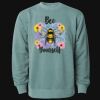 Unisex Midweight Pigment-Dyed Crewneck Sweatshirt Thumbnail