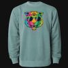 Unisex Midweight Pigment-Dyed Crewneck Sweatshirt Thumbnail