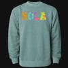 Unisex Midweight Pigment-Dyed Crewneck Sweatshirt Thumbnail