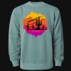 Unisex Midweight Pigment-Dyed Crewneck Sweatshirt Thumbnail