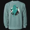 Unisex Midweight Pigment-Dyed Crewneck Sweatshirt Thumbnail