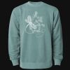 Unisex Midweight Pigment-Dyed Crewneck Sweatshirt Thumbnail