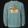 Unisex Midweight Pigment-Dyed Crewneck Sweatshirt Thumbnail