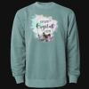 Unisex Midweight Pigment-Dyed Crewneck Sweatshirt Thumbnail