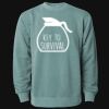 Unisex Midweight Pigment-Dyed Crewneck Sweatshirt Thumbnail