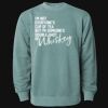 Unisex Midweight Pigment-Dyed Crewneck Sweatshirt Thumbnail