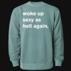 Unisex Midweight Pigment-Dyed Crewneck Sweatshirt Thumbnail