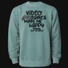 Unisex Midweight Pigment-Dyed Crewneck Sweatshirt Thumbnail