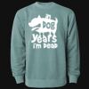 Unisex Midweight Pigment-Dyed Crewneck Sweatshirt Thumbnail