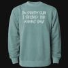 Unisex Midweight Pigment-Dyed Crewneck Sweatshirt Thumbnail