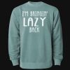 Unisex Midweight Pigment-Dyed Crewneck Sweatshirt Thumbnail