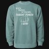 Unisex Midweight Pigment-Dyed Crewneck Sweatshirt Thumbnail