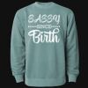 Unisex Midweight Pigment-Dyed Crewneck Sweatshirt Thumbnail