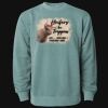 Unisex Midweight Pigment-Dyed Crewneck Sweatshirt Thumbnail