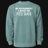 Unisex Midweight Pigment-Dyed Crewneck Sweatshirt Thumbnail
