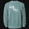 Unisex Midweight Pigment-Dyed Crewneck Sweatshirt Thumbnail