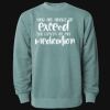 Unisex Midweight Pigment-Dyed Crewneck Sweatshirt Thumbnail