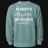 Unisex Midweight Pigment-Dyed Crewneck Sweatshirt Thumbnail