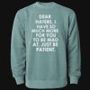 Unisex Midweight Pigment-Dyed Crewneck Sweatshirt Thumbnail