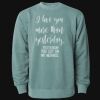 Unisex Midweight Pigment-Dyed Crewneck Sweatshirt Thumbnail