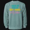 Unisex Midweight Pigment-Dyed Crewneck Sweatshirt Thumbnail