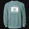 Unisex Midweight Pigment-Dyed Crewneck Sweatshirt Thumbnail