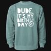 Unisex Midweight Pigment-Dyed Crewneck Sweatshirt Thumbnail