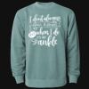 Unisex Midweight Pigment-Dyed Crewneck Sweatshirt Thumbnail