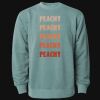 Unisex Midweight Pigment-Dyed Crewneck Sweatshirt Thumbnail