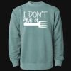 Unisex Midweight Pigment-Dyed Crewneck Sweatshirt Thumbnail