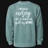 Unisex Midweight Pigment-Dyed Crewneck Sweatshirt Thumbnail