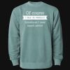 Unisex Midweight Pigment-Dyed Crewneck Sweatshirt Thumbnail