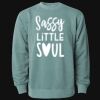 Unisex Midweight Pigment-Dyed Crewneck Sweatshirt Thumbnail
