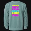 Unisex Midweight Pigment-Dyed Crewneck Sweatshirt Thumbnail