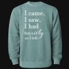 Unisex Midweight Pigment-Dyed Crewneck Sweatshirt Thumbnail