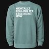 Unisex Midweight Pigment-Dyed Crewneck Sweatshirt Thumbnail
