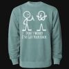 Unisex Midweight Pigment-Dyed Crewneck Sweatshirt Thumbnail