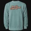 Unisex Midweight Pigment-Dyed Crewneck Sweatshirt Thumbnail