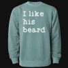Unisex Midweight Pigment-Dyed Crewneck Sweatshirt Thumbnail