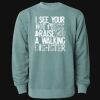 Unisex Midweight Pigment-Dyed Crewneck Sweatshirt Thumbnail