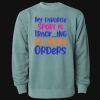 Unisex Midweight Pigment-Dyed Crewneck Sweatshirt Thumbnail