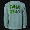 Unisex Midweight Pigment-Dyed Crewneck Sweatshirt Thumbnail