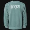 Unisex Midweight Pigment-Dyed Crewneck Sweatshirt Thumbnail